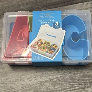 Cook With Color Alphabet Snack Box - Red, Blue, Green